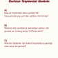 Zentral platzierte, dunkelrote &Uuml;berschrift: 'Cochlea-Implantat-Eisdiele'. Darunter drei mit A), B) und C) markierte Fragen in dunkelroter Schrift auf wei&szlig;em Hintergrund. Die Fragen lauten: 'Was ist momentan deine gr&ouml;&szlig;te H&ouml;r-Herausforderung und dein gr&ouml;&szlig;ter H&ouml;r-Erfolg?', 'Welchen Rat w&uuml;rdest du jemandem geben, der gerade am Anfang seiner CI-Reise steht?' und 'Welcher Gedanke hat deine Entscheidung gepr&auml;gt oder pr&auml;gt sie gerade?'. Unten rechts befindet sich das Logo der 'Schwerh&ouml;rigenseelsorge der Evang.-Luth