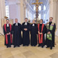 Alle Pfarrer versammelt (von links): Matthias Derrer, Ingo Schurig, Paul Streidl, Sonja Simonsen, Cornelia Wolf und Gerald Kick