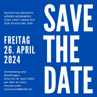 Save The Date Schulung Induktive Höranlagen